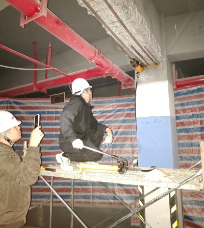 加固工程耐久性與環境影響檢測