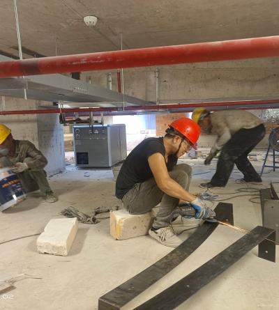  粘鋼加固的施工過程質(zhì)量控制